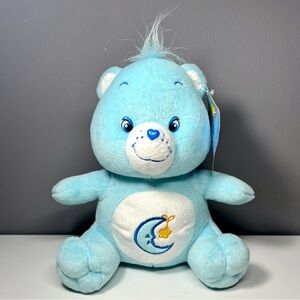 2003 Care Bears Bedtime Bear 10” Plush/Stuffed Animal Moon & Star Nanco‎